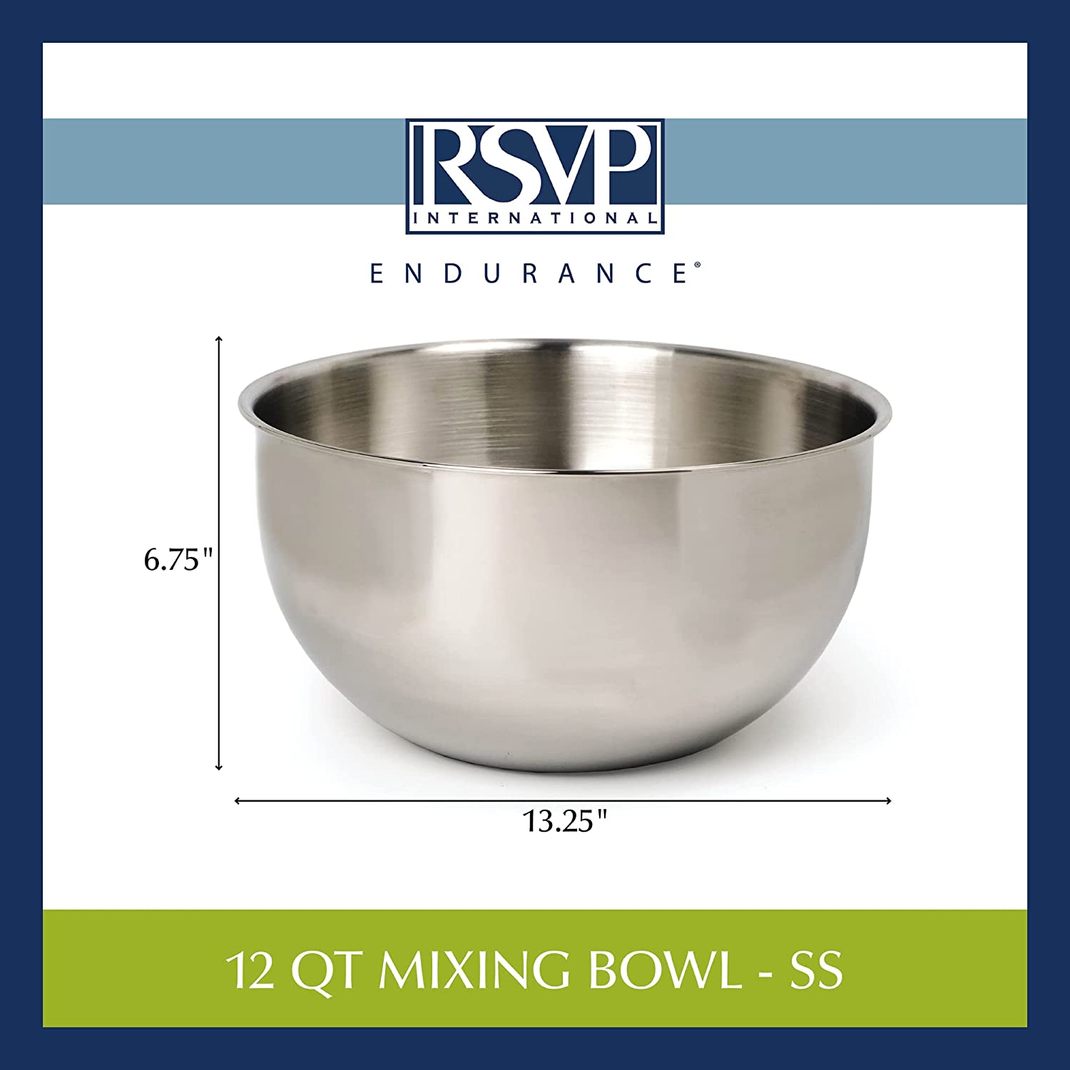 Endurance Stainless Steel Mixing Bowls-Singles